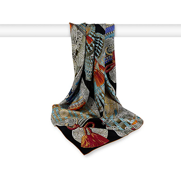Large Square Silk Scarf