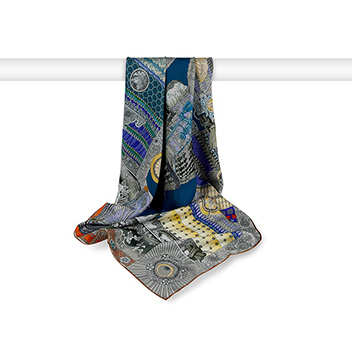 Large Square Silk Scarf