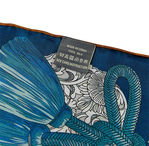 Large Square Silk Scarf