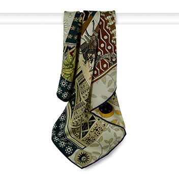 Wool Silk Blend Scarf