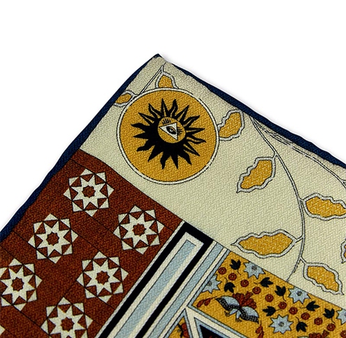 Wool Silk Blend Scarf