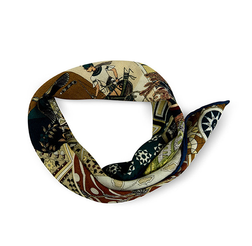 Wool Silk Blend Scarf