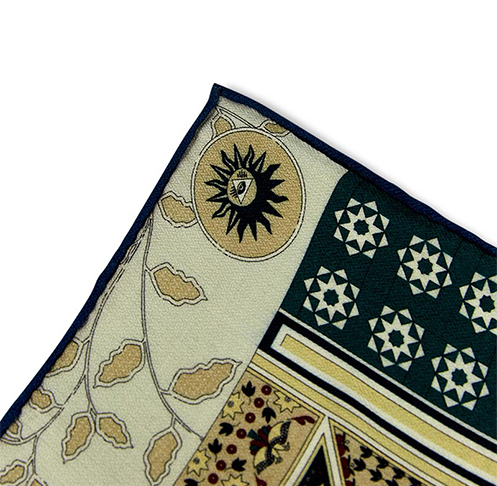 Wool Silk Blend Scarf