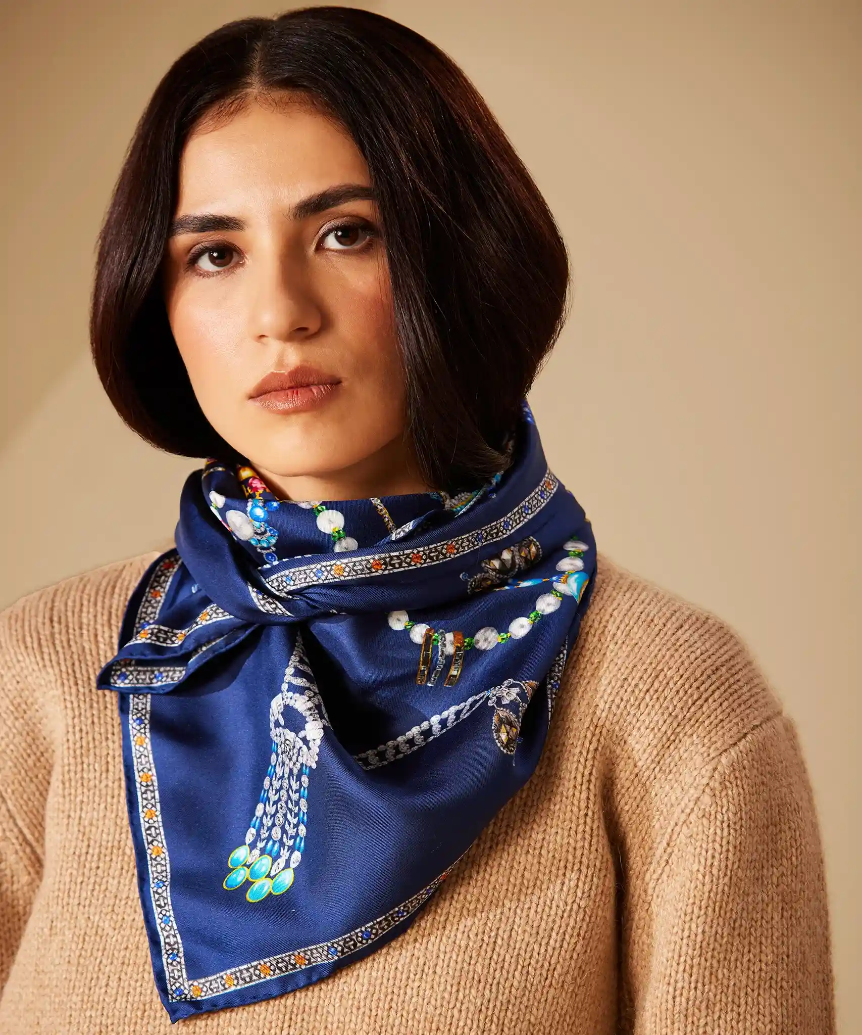 Custom Silk Scarf